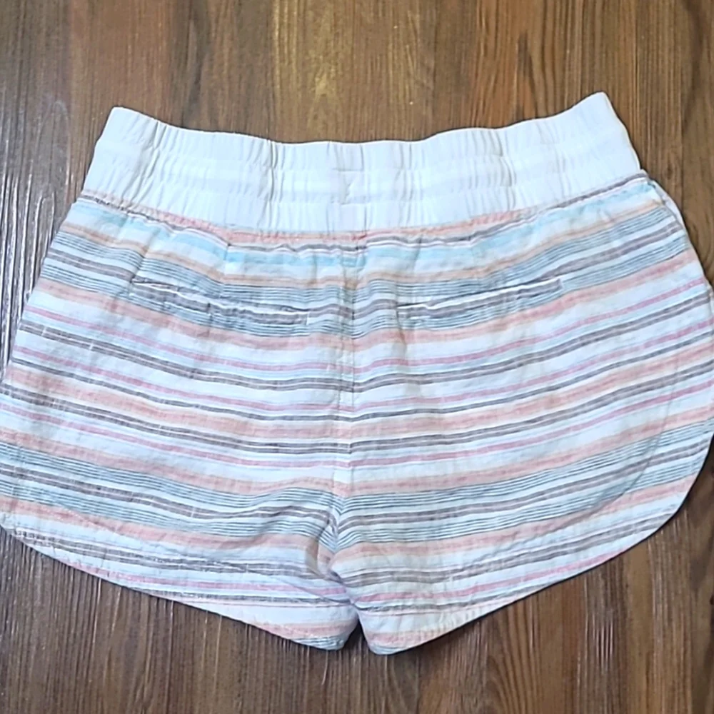 Athleta Multicolor Striped Athletic Shorts‎